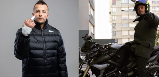 Grosse frayeur pour Hayce Lemsi victime d'un accident en tentant une roue levée [Vidéo]