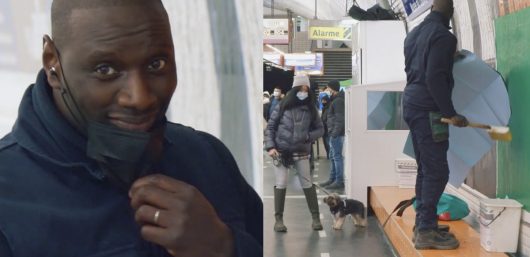 Omar Sy : son coup de génie pour la promo de Lupin, incognito dans le métro parisien