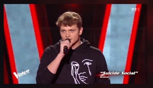 Orelsan : la performance d'un candidat de The Voice avec sa reprise de Suicide social