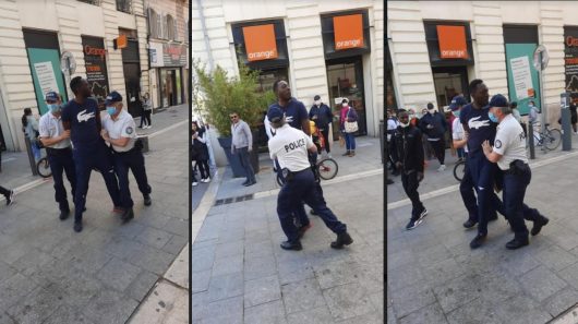 13’Organisé : L'arrestation musclée d'un rappeur Marseillais [Photos]