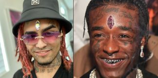 Lil Pump se serait implanté un diamant sur le front comme Lil Uzi Vert