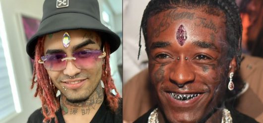 Lil Pump se serait implanté un diamant sur le front comme Lil Uzi Vert