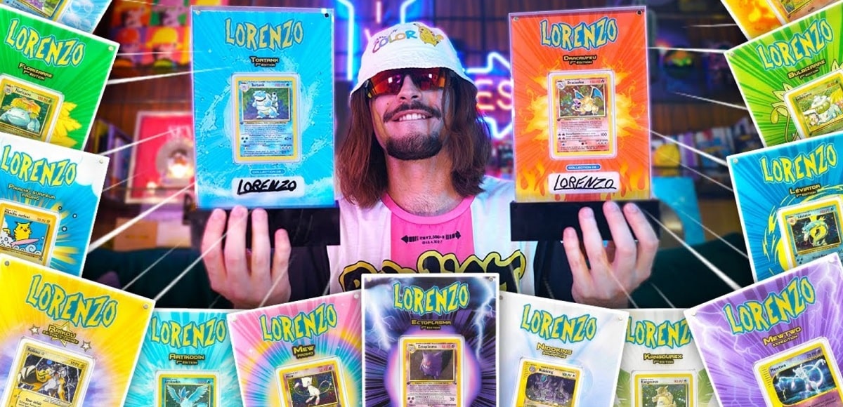 Lorenzo touche le jackpot avec des cartes Pokémon