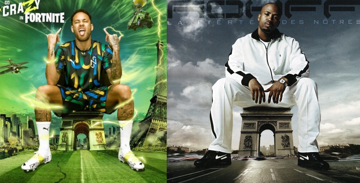 Rohff en remet une couche sur le plagiat de Neymar pour Fortnite et Puma