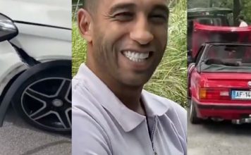 Mister You détruit une belle voiture sur le tournage d’un clip