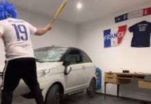 Mohamed Henni fracasse une voiture après l’élimination des Bleus