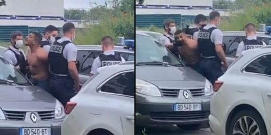 RK : les images de son arrestation musclée