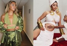 Wejdene réagit à la 2ème grossesse de Cardi B