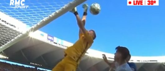 L'improbable but gag du gardien slovaque face à l'Espagne [Vidéo]