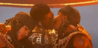 Lil Nas X embrasse un danseur aux Bet Awards, Diddy réagit