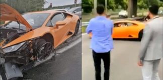 Lens : ils bloquent l’autoroute pour un cortège, sa Lamborghini se fait détruire
