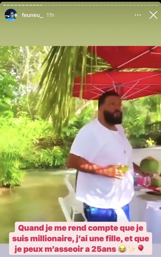 Feuneu millionnaire à 25 ans, le manager de Wejdene jubile sur Instagram