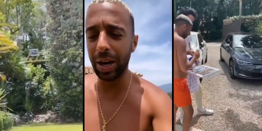 Naps : un fan trouve sa maison et se tape l'incruste
