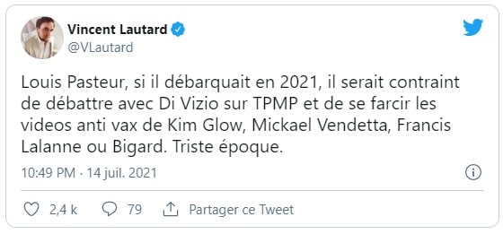 Kim Glow milite contre la vaccination et se fait détruire par les Twittos
