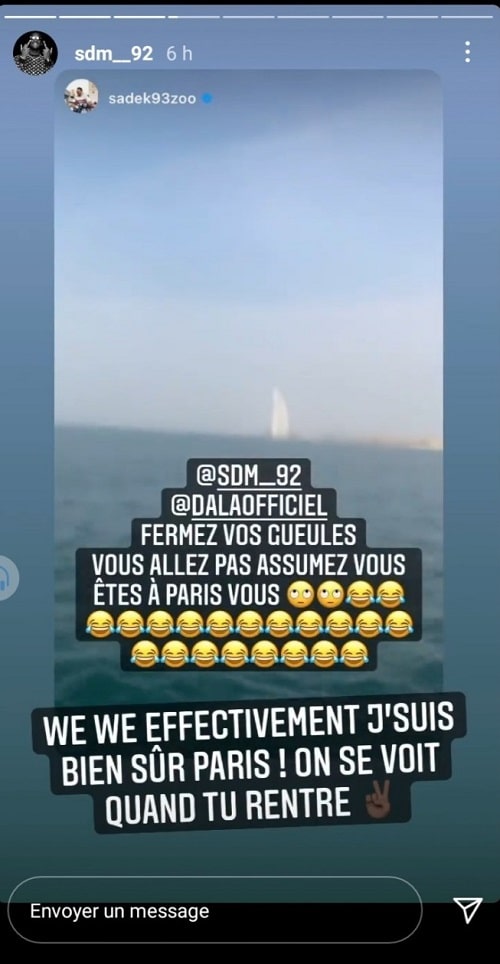 SDM chauffe Sadek pour un face à face à Paris, la tension monte 1
