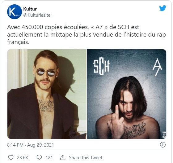 SCH réussit une performance qu'aucun rappeur en France n'a réalisé 2