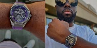 Gims super riche, se paye une somptueuse Black Panther d’Audemars Piguet