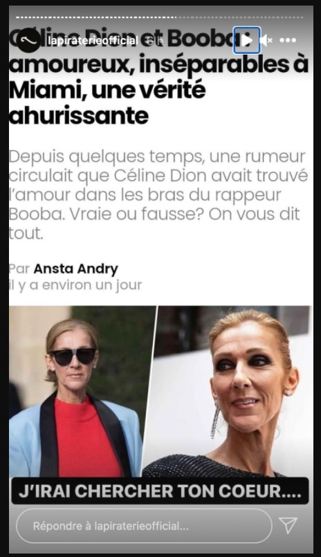 Booba en couple avec Céline Dion ? B2O s'en amuse !