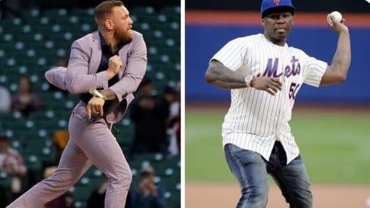Conor McGregor frappe fort 50 Cent,