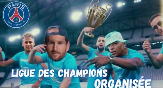 Jul : la version PSG de Bande Organisée avec Messi, Neymar et Mbappe