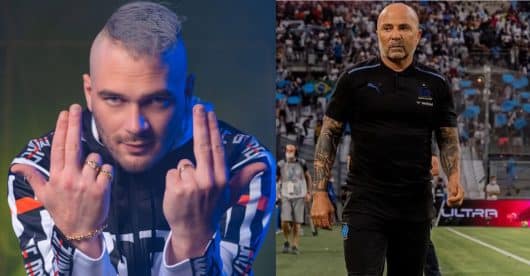 Jul : Jorge Sampaoli fan du rappeur Marseillais lui une fait une dédicace