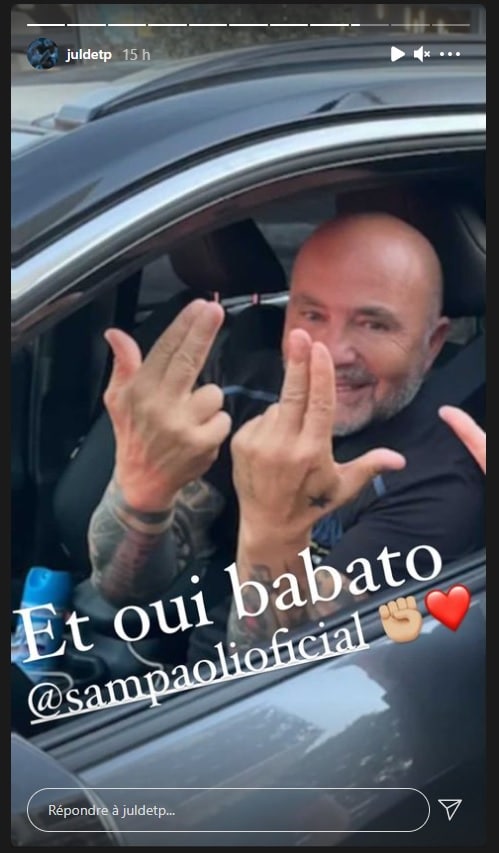 Jul : fan du rappeur, Jorge Sampaoli 