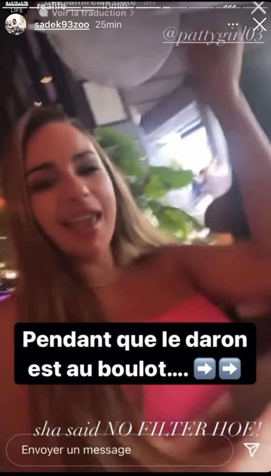 Sadek s'attaque à Booba avec des images privées de son ex-femme 4