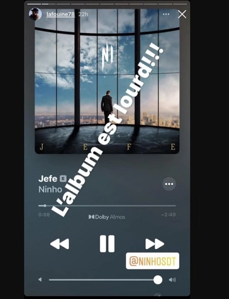 La Fouine envoie un message fort à Ninho 2