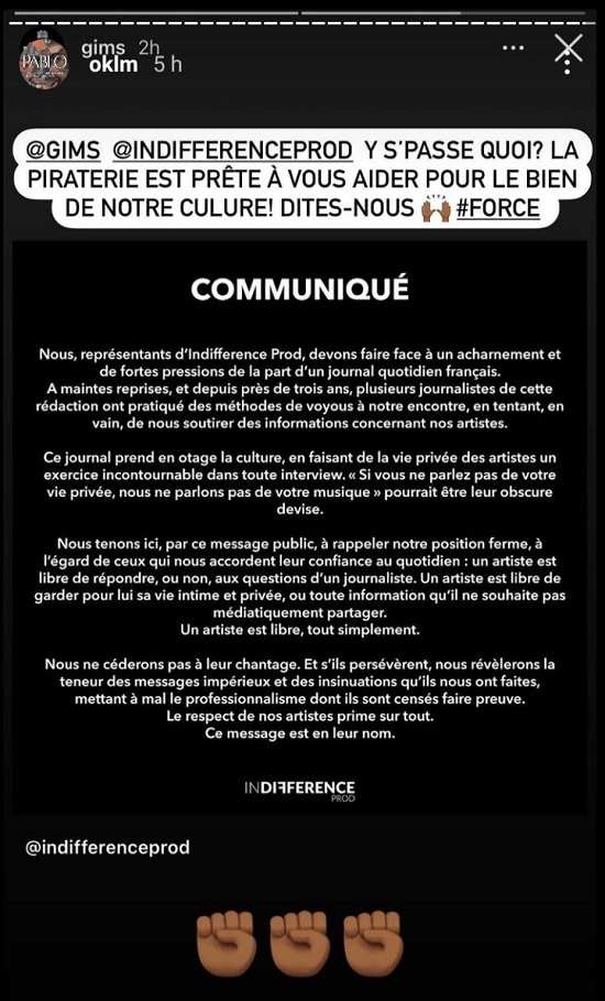 Booba souhaite les aider