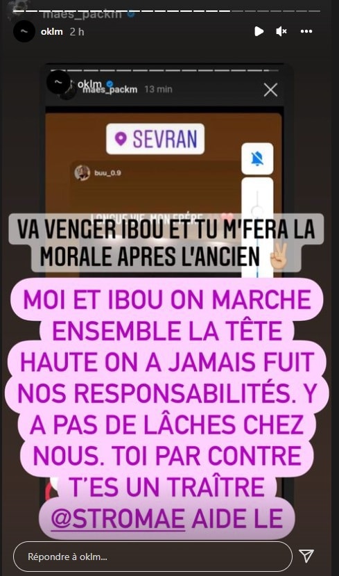 Ça chauffe entre Maes et Booba 4
