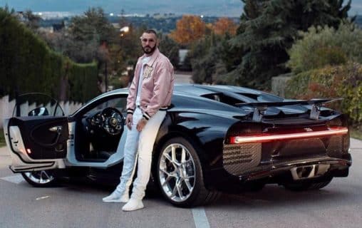 Benzema en danger au volant de sa Bugatti Chiron de 3,5 millions d’euros