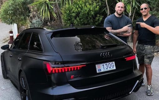 Rim'K a failli détruire une Audi RS6 avec GMK