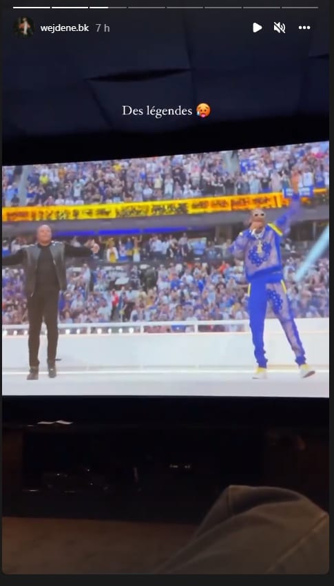 Wejdene réagit au concert de Dr Dre, Snoop Dogg et 50 Cent au Super Bowl 2