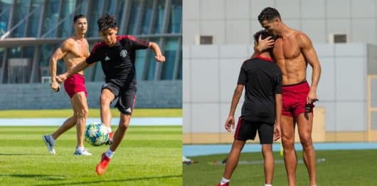 Cristiano Ronaldo réagit de la meilleure des manières aux moqueries sur la tenue de son fils