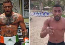 Mounir Moons cherche Conor McGregor à Cannes pour le frapper
