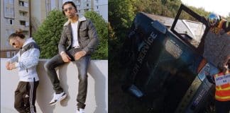 PNL victime d’un accident de la route