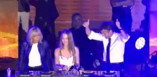 La DJ ukrainienne Xenia transforme l’Elysée en Rave party, Macron s’éclate