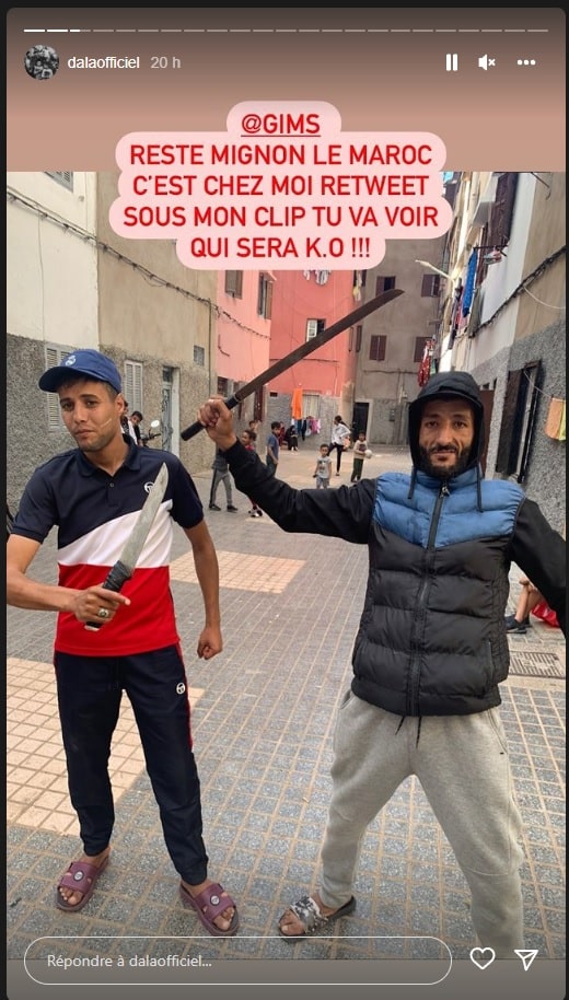 Dala menace ouvertement Gims 2