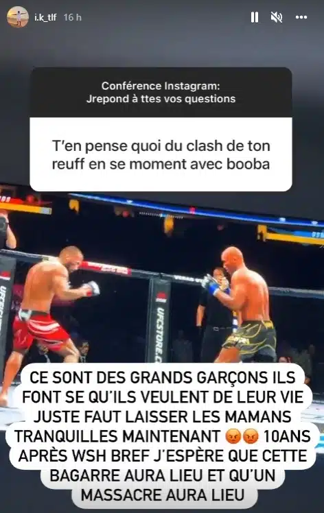 Ikbal pour le combat Rohff vs Booba 1
