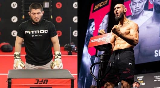 Khamzat Chimaev réagit au tacle de Khabib sur son entourage en tant que musulman