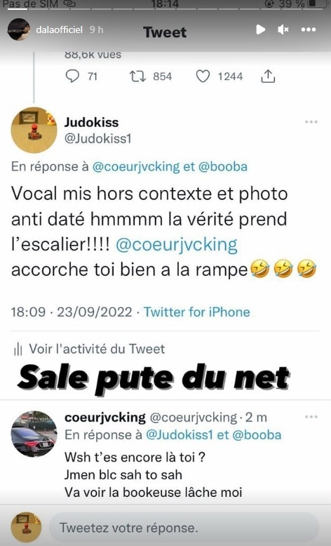 Dala démonte les accusations à son sujet et menace ses détracteurs 6