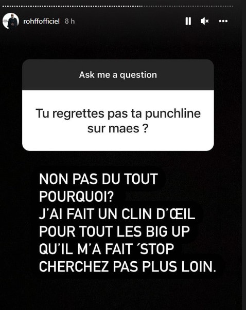 Rohff regrette-t-il sa dédicace à Maes ? Housni répond sincèrement 2