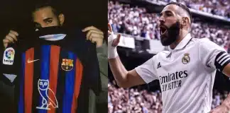 Drake charrié par les Madrilènes pour avoir parié une somme colossale sur le Barça