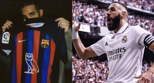 Drake charrié par les Madrilènes pour avoir parié une somme colossal sur le Barça