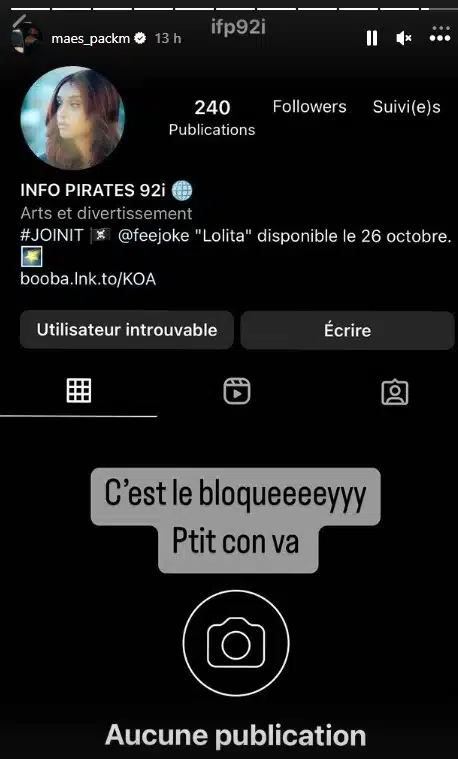 Maes se déchaîne sur Booba et l'insulte, B2O s'excuse puis le bloque 5