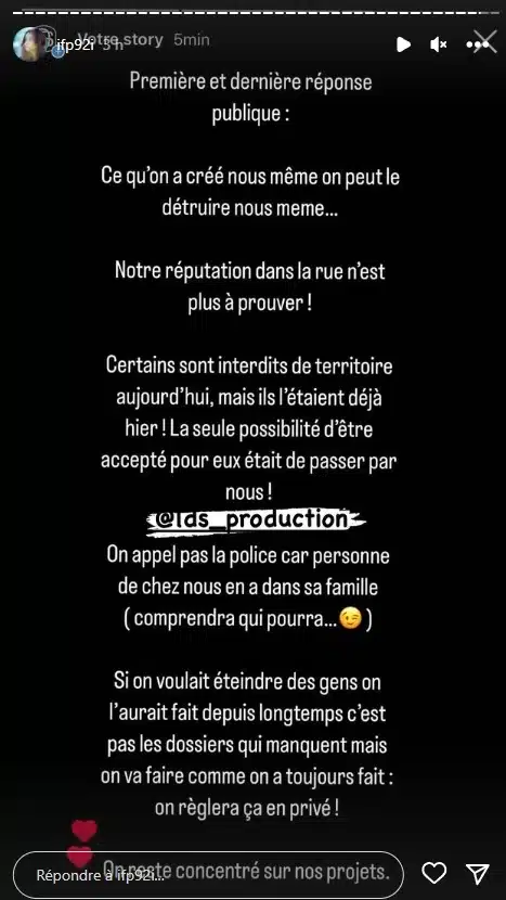 Booba traité de balance et de traitre par Maes qui l’insulte copieusement 2