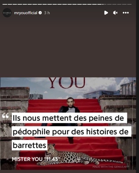 Mister You s'insurge de la clémence envers Morandini pour corruption de mineurs 1