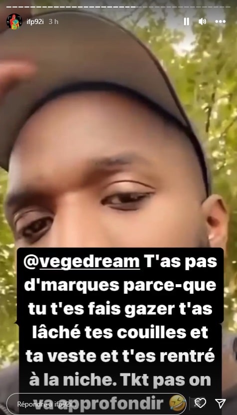 Booba dégomme Vegedream 4