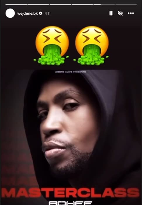 Rohff lâche Mon fils peut soulever Wejdene, la chanteuse répond 3