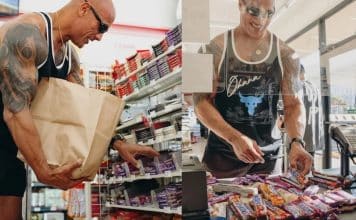 Dwayne Johnson rachète tout ce qu’il avait volé enfant dans une épicerie